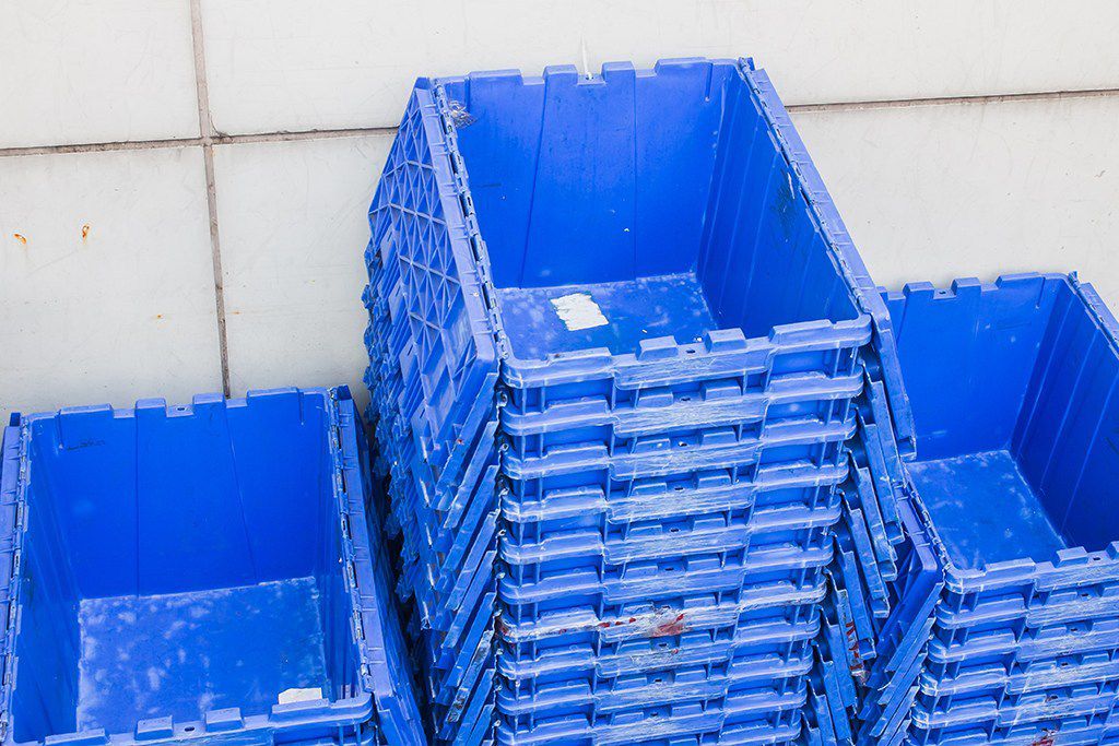 blue-plastic-storage-bin