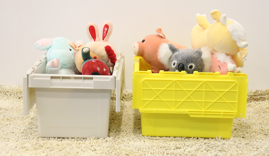 plastic storage crate