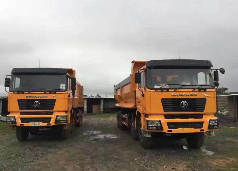 shacman dump trucks
