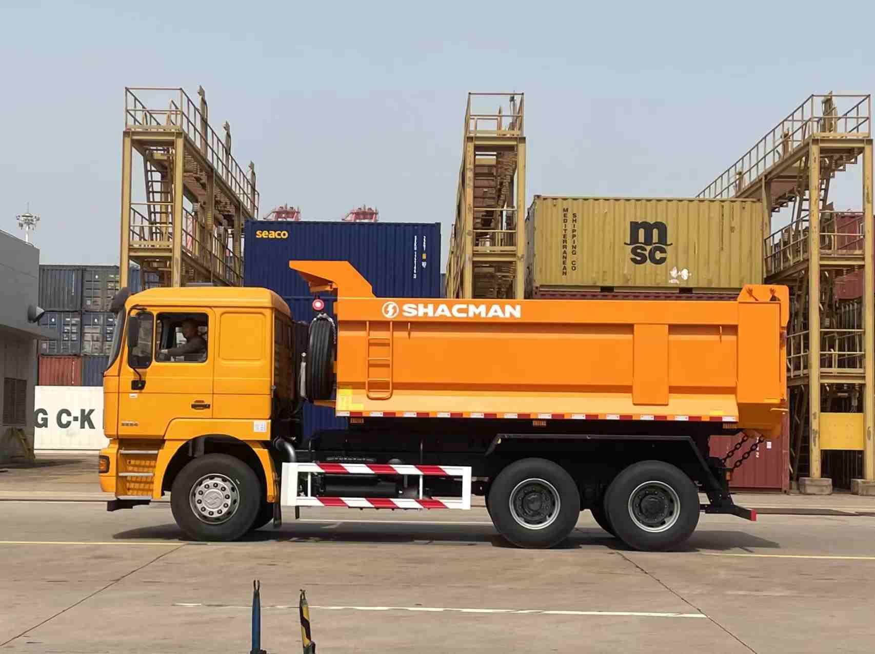 Algeria Market Shacman F2000 10 wheel Dump Truck optional color for sale2