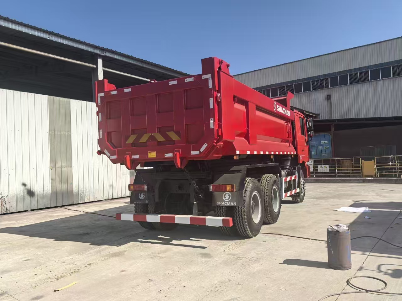 Algeria Market Shacman F2000 10 wheel Dump Truck optional color for sale5