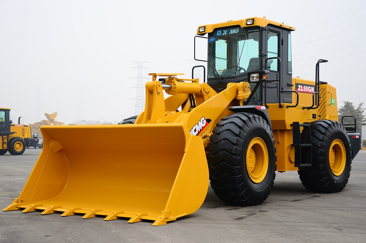 XCMG Official ZL50GN 5 Ton Wheel Loader with Advanced Transmission for Sale (2)