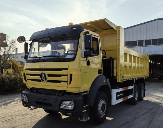 Kenya market BEIBEN NG80 2638KZ 6X4 380HP 20m3 DUMP TRUCK