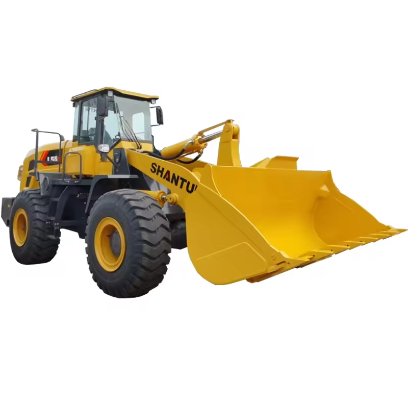 China SHANTUI L55-B5 5 Tons Wheel Loader Front Loader for Sale (1)