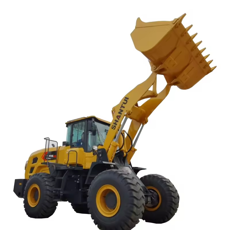 China SHANTUI L55-B5 5 Tons Wheel Loader Front Loader for Sale (2)