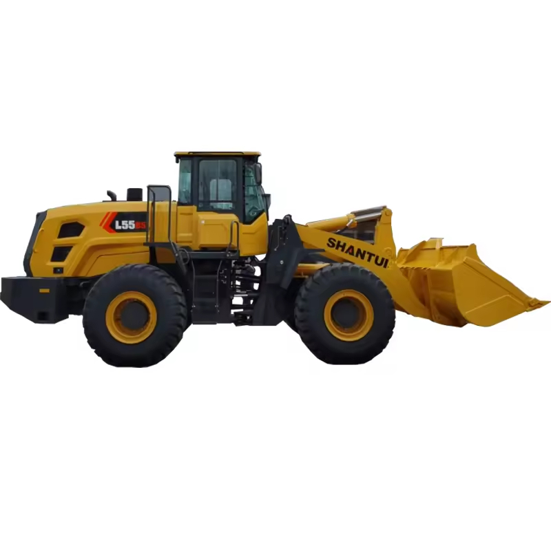 China SHANTUI L55-B5 5 Tons Wheel Loader Front Loader for Sale (4)