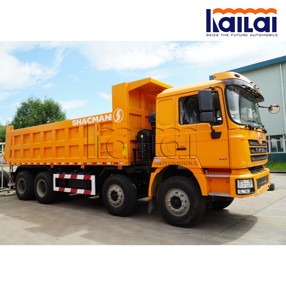 SHACMAN Camion à benne basculante F3000 8x4 pour la Guinée