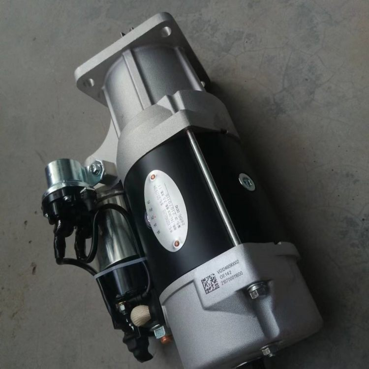 SINOTRUK WEICHAI D12 Natural Gas Engine Starter Motor Assembly VG1246090002 Hot Sale (4)