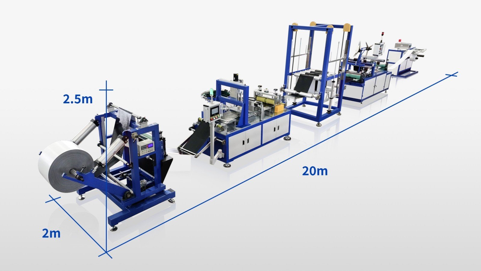 內(nèi)鑲預(yù)制孔水帶生產(chǎn)線尺寸