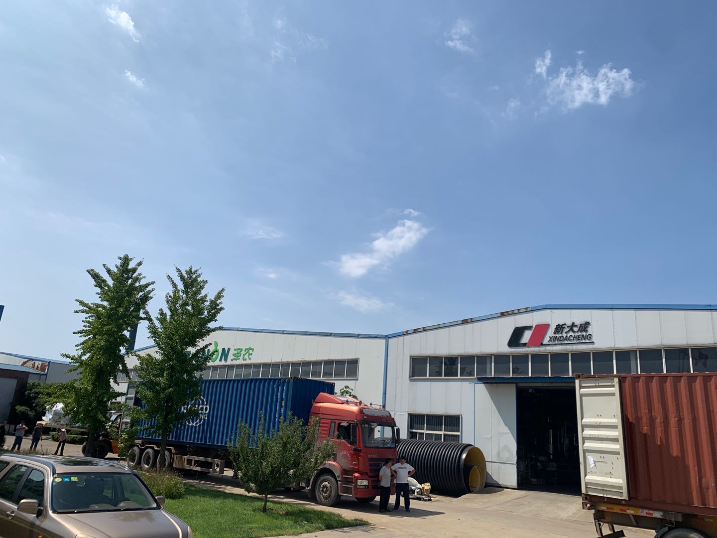 客戶訂購|新大成克拉管設(shè)備出口發(fā)貨