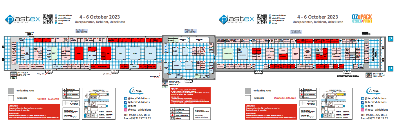 展會邀請|2023年烏茲別克斯坦塔什干塑料橡膠展覽會Plastex Uzbekistan