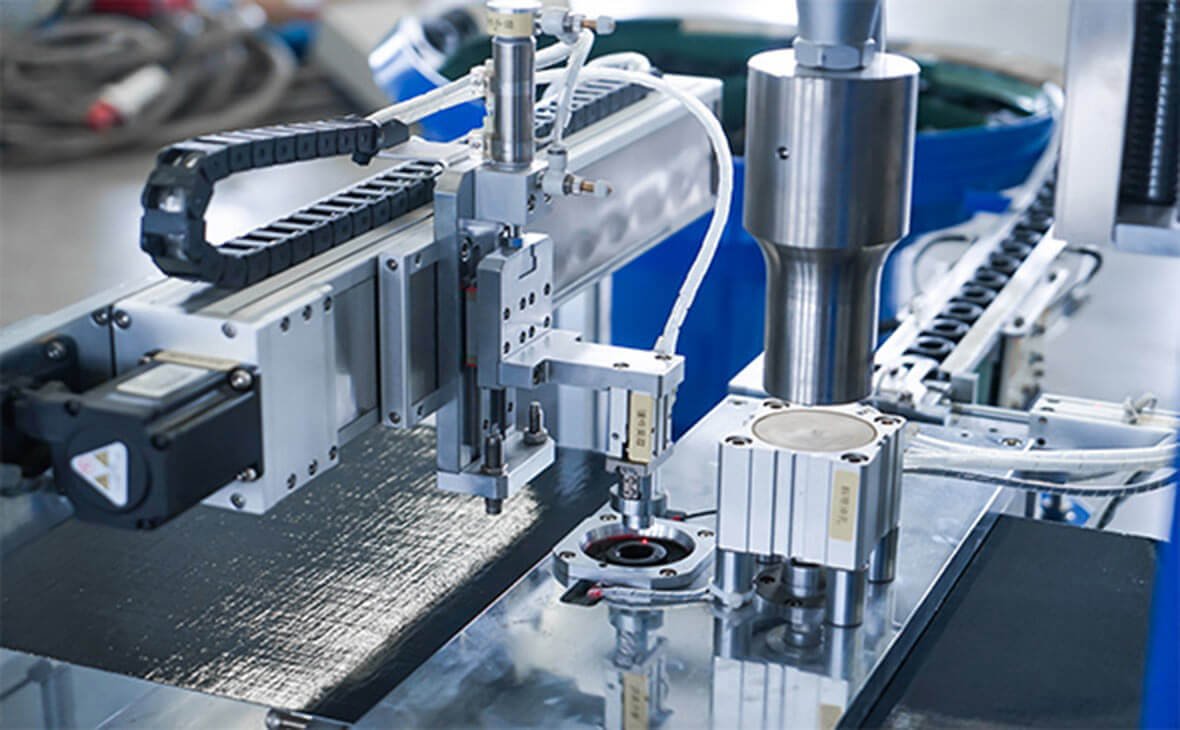 Optional laser welding or ultrasonic welding.