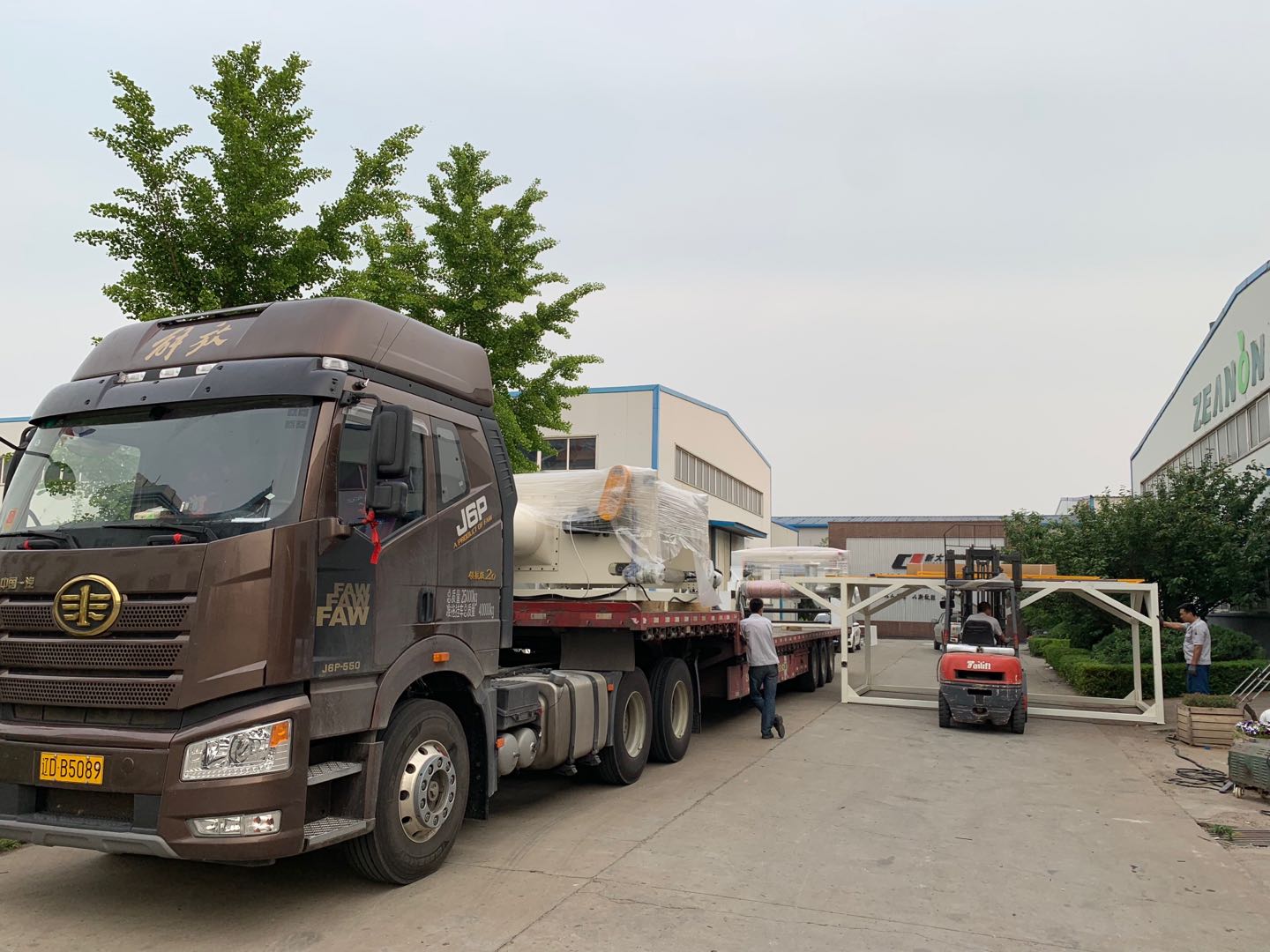 1600 Meltblown Production line finished instected and delivery to LIAONING