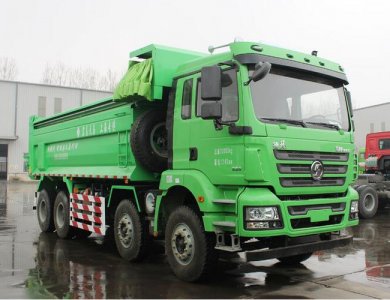 SHACMAN New M3000 Light Kerb Mass 8x4 Tipper Truck