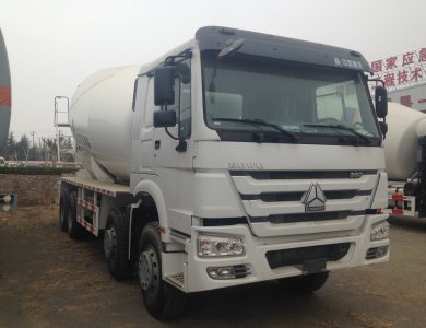 SINOTRUK Howo 8x4 12cbm Concrete Mixer Truck 