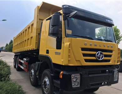 Iveco genlyon 12 wheel 40T dump truck best quality for hot sale