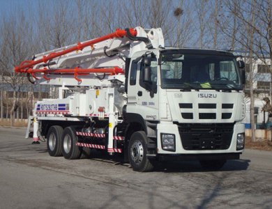 Construction Vehicle ISUZU 37m Concrete Pump Truck