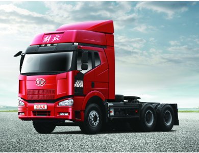 Hot Sale J6P 420hp 6X4 Tractor Truck 