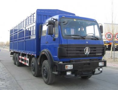 BeiBen  8x4 380hp Fence Cargo Truck and Chassis 