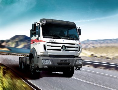 Beiben 4X2 Tractor Head Truck 30ton Capacity