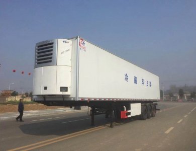 new refrigerator trailer 3 axles 66m3 refrigerator trailer 66m3 