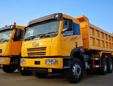Brand New Faw J5P Dump Trucks 6x4 370HP 30Tons Dump Truck For Central Asia