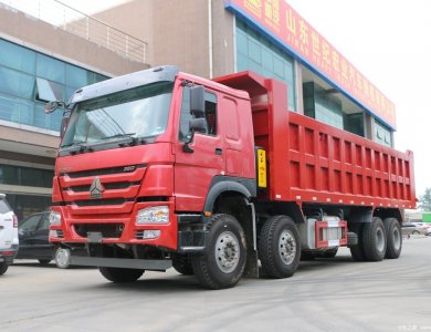 Hot Sale Sinotruk Howo 8x4 Dump Trucks 380HP 12 Wheels Good Quality Howo Dump Tipper Trucks
