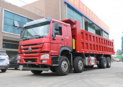 Hot Sale Sinotruk Howo 8x4 Dump Trucks 380HP 12 Wheels Good Quality Howo Dump Tipper Trucks