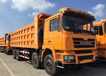 SHACMAN F3000 12 Wheels 380hp Tipper Truck for Algeria