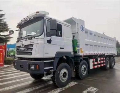 SHACMAN F3000 12 Wheels 8x4 400hp Tipper Truck for Guinea
