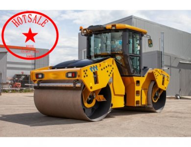 Chinese Xd123 Vibratory Roller Compactor 12.3ton Double Drum Road Roller
