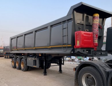 KAILAI Tri Axles U Shape Dump Trailer for Sale