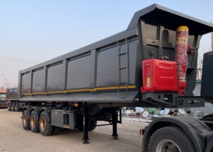 KAILAI Tri Axles U Shape Dump Trailer for Sale