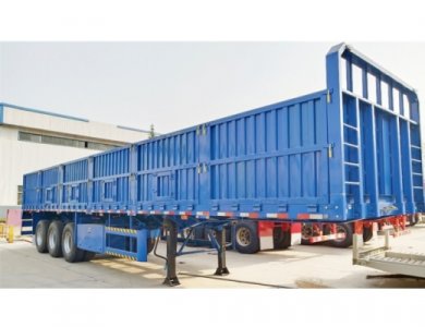 CIMC Tri Axles 12.5m 1000mm Sidewall Trailer for Sale