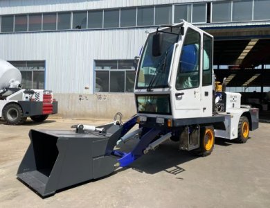 LUZUN JBC2600 Mobile Self-loading 2.6cbm Concrete Mixer Truck for Sale