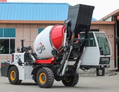 LUZUN JBC3200 Self-loading 3cbm Mobile Concrete Mixer Truck for Sale