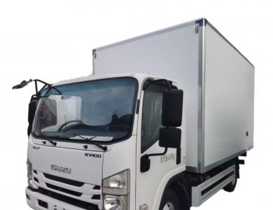 ISUZU KV100 4*2 5 Tons Light Refrigerated Van Truck Cooling Van Truck for Vaccine Delivery