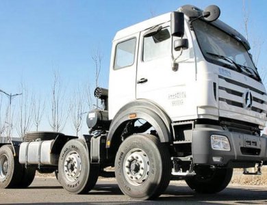Hot sale Beiben NG80 2638SZ 6X4 380hp Tractor truck