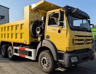 Kenya market BEIBEN NG80 2638KZ 6X4 380HP 20m3 DUMP TRUCK