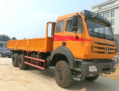 Hot sale BEIBEN NG80B 2638PZ 6X4 380HP VAN Cargo truck