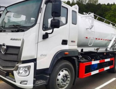 FOTON AUMAN (245) 10T Sewage Tank Truck for Sale in Ethiopia
