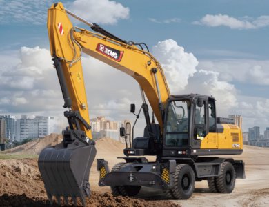 XCMG XE210WD 0.86m³ Wheel Excavator for Sale