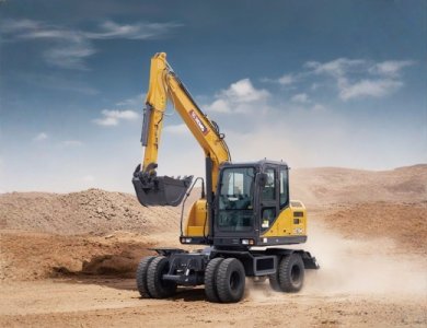 XCMG XE75WD 0.3m³ Wheel Excavator for Sale