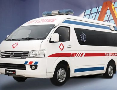​​FOTON VIEW CS2 AMBULANCE 2.8L DIESEL/GASOLINE MEDICAL VAN FOR SALE​