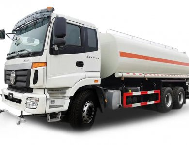 Foton Auman Water Tank Truck for Sale 25m³ Capacity Epoxy-Coated Tank 460HP Euro VI Engine​