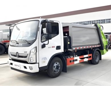 FOTON Aumark E 4x2 13m³ Compact Trash Garbage Collector Truck for Sale