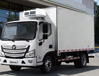 Foton AUMARK S 5 Ton Refrigerated Truck for Sale 5100×2300×2300mm Cargo Euro V Diesel​