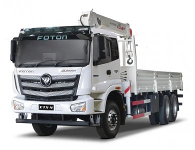 Foton ETX-N 6×4 Crane Truck 6300kg Lifting Capacity 10.5L Cummins Engine 44T Payload​