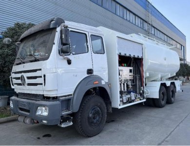 Beiben HOWO Dongfeng FAW Foton 6X4 340 HP 20-25 m³ Jet Fuel Tank Truck 20 000-25 000 L Aircraft Kerosene Refueler for Sale