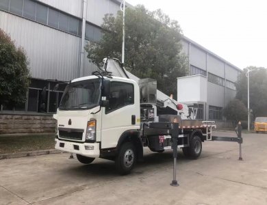 FOTON HOWO Dongfeng JAC 4x2 115 HP 16 m Hydraulic High-Altitude Aerial Work Platform Truck for Sale